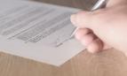 Firma de contrato