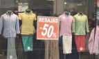 Escaparate en rebajas