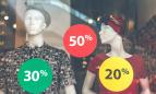 Maniquíes y rebajas