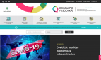 Captura de pantalla web Consumo Responde
