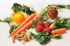 Diversas frutas y verduras
