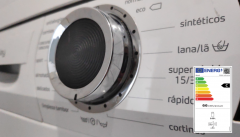 Lavadora con etiquetado energético
